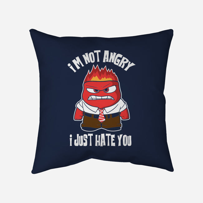 I Just Hate You-None-Removable Cover-Throw Pillow-turborat14