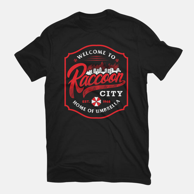Raccoon City-Mens-Premium-Tee-arace