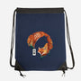 The Clever Fox-None-Drawstring-Bag-dandingeroz