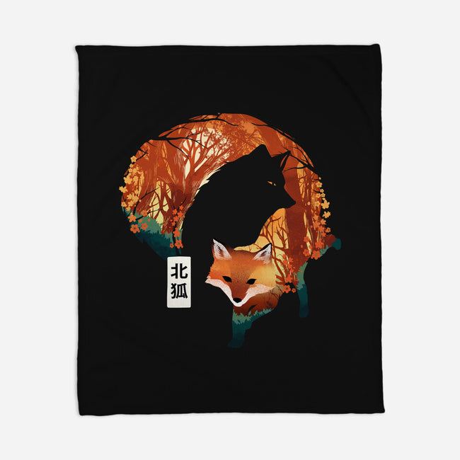 The Clever Fox-None-Fleece-Blanket-dandingeroz