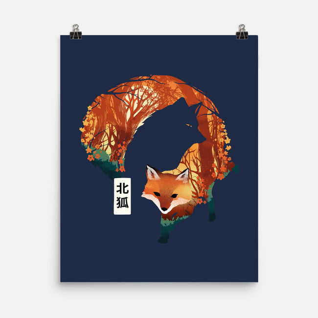 The Clever Fox-None-Matte-Poster-dandingeroz