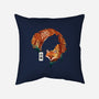 The Clever Fox-None-Removable Cover-Throw Pillow-dandingeroz
