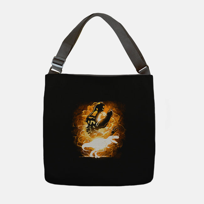 T-Rex Fossil-None-Adjustable Tote-Bag-Vallina84