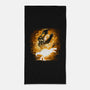 T-Rex Fossil-None-Beach-Towel-Vallina84