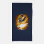 T-Rex Fossil-None-Beach-Towel-Vallina84