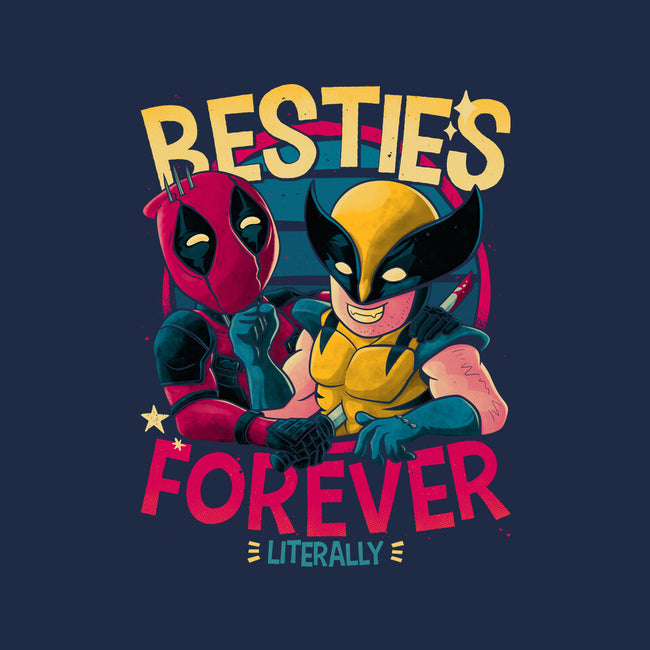 Besties Forever-None-Non-Removable Cover w Insert-Throw Pillow-teesgeex