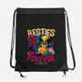 Besties Forever-None-Drawstring-Bag-teesgeex