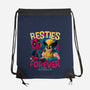 Besties Forever-None-Drawstring-Bag-teesgeex