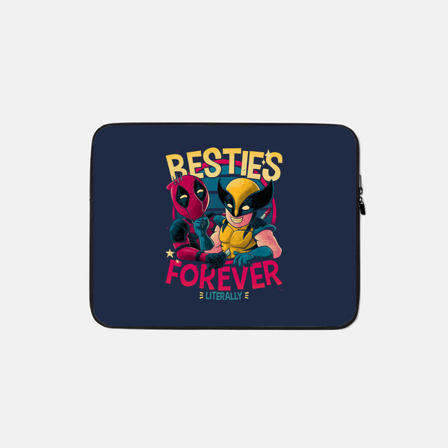 Besties Forever-None-Zippered-Laptop Sleeve-teesgeex