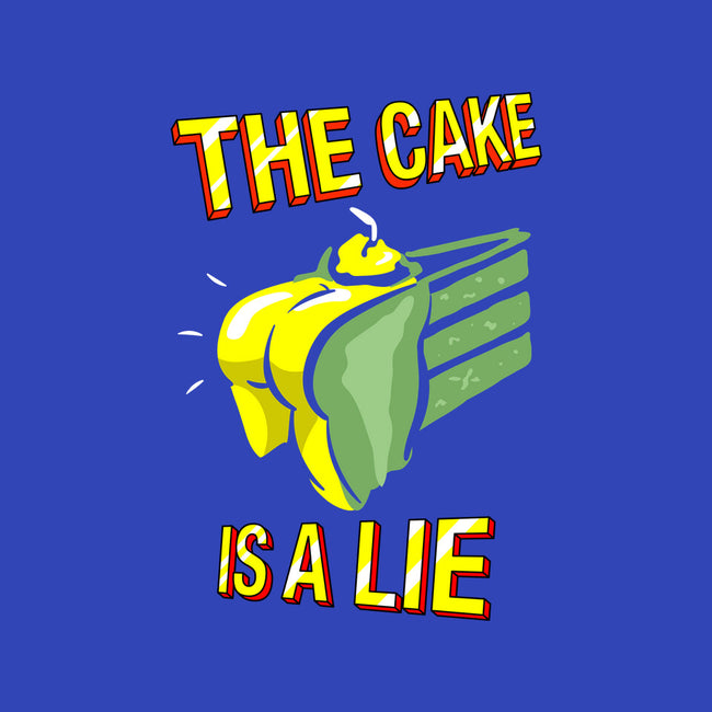 The Cake Is A Lie-Mens-Premium-Tee-rocketman_art