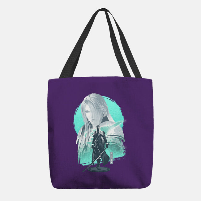 Silver-Haired Soldier-None-Basic Tote-Bag-hypertwenty