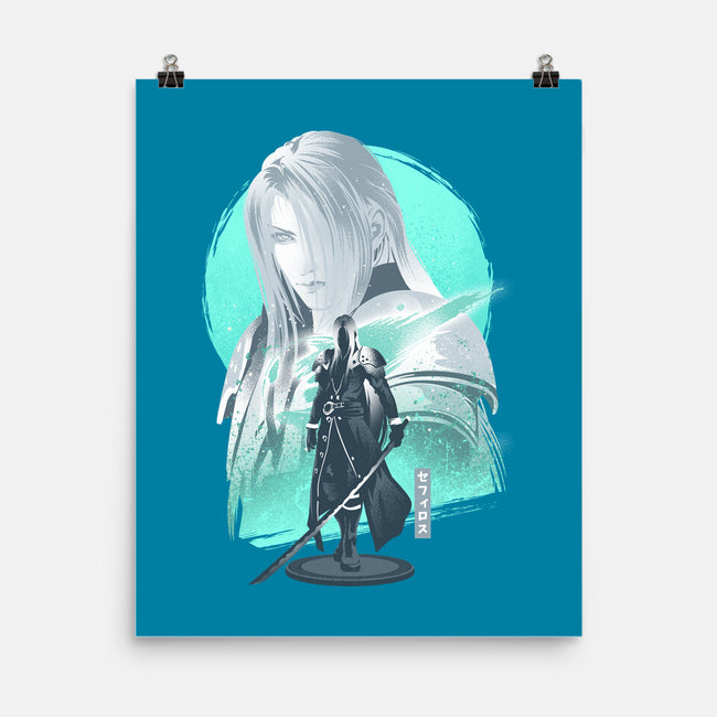Silver-Haired Soldier-None-Matte-Poster-hypertwenty