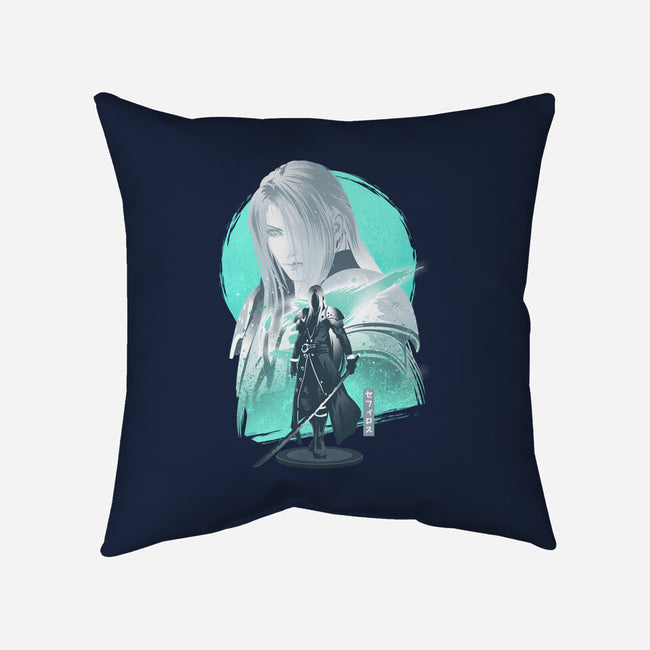 Silver-Haired Soldier-None-Removable Cover-Throw Pillow-hypertwenty