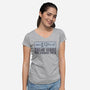 Taylor Series-Womens-V-Neck-Tee-kg07