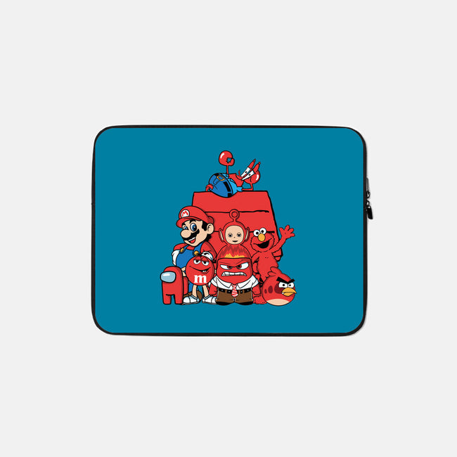 Red House-None-Zippered-Laptop Sleeve-turborat14