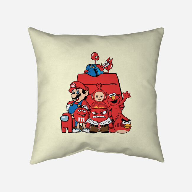 Red House-None-Removable Cover-Throw Pillow-turborat14