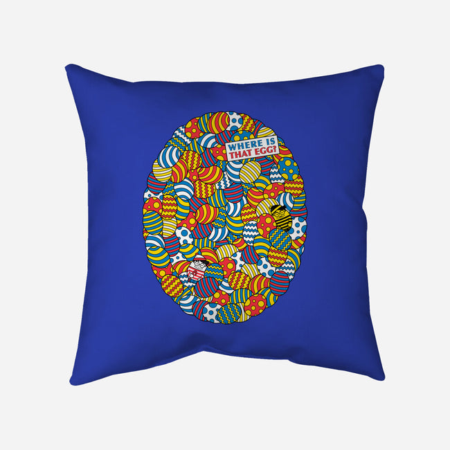 Where Is That Egg-None-Removable Cover-Throw Pillow-krisren28