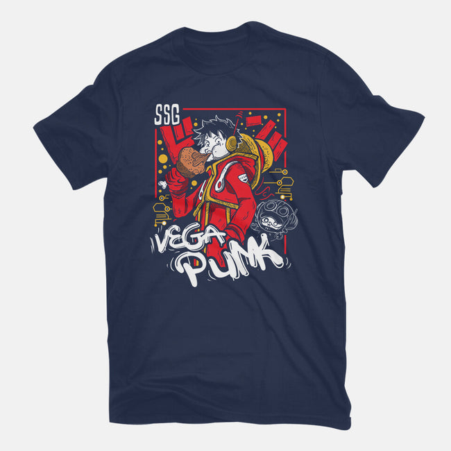 Vegapunk Pirate King-Womens-Fitted-Tee-constantine2454