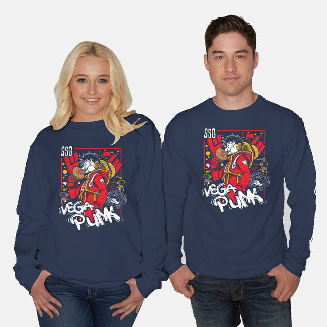 Vegapunk Pirate King-Unisex-Crew Neck-Sweatshirt-constantine2454