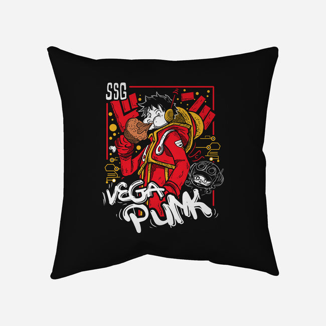 Vegapunk Pirate King-None-Removable Cover-Throw Pillow-constantine2454