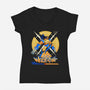 X Men 97-Womens-V-Neck-Tee-Paulo Pazciencia