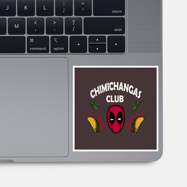 Chimichanga-None-Glossy-Sticker-Melonseta
