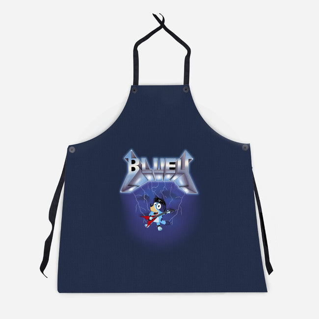 Bluey Ride-Unisex-Kitchen-Apron-MaxoArt