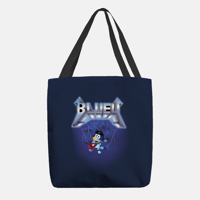 Bluey Ride-None-Basic Tote-Bag-MaxoArt