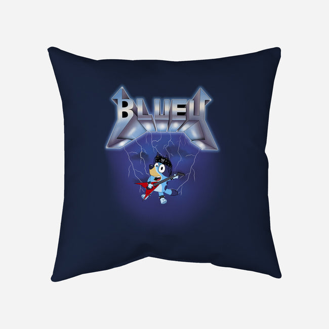 Bluey Ride-None-Removable Cover-Throw Pillow-MaxoArt