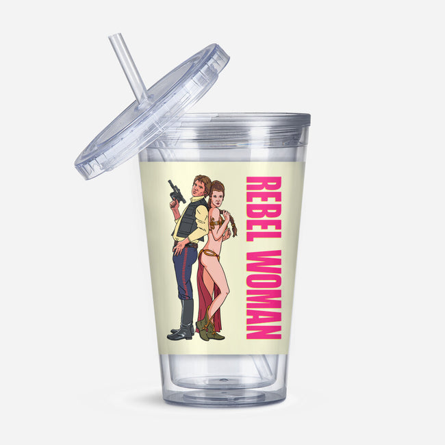 Rebel Woman-None-Acrylic Tumbler-Drinkware-Getsousa!