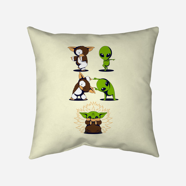 Alien Fusion-None-Non-Removable Cover w Insert-Throw Pillow-sebasebi