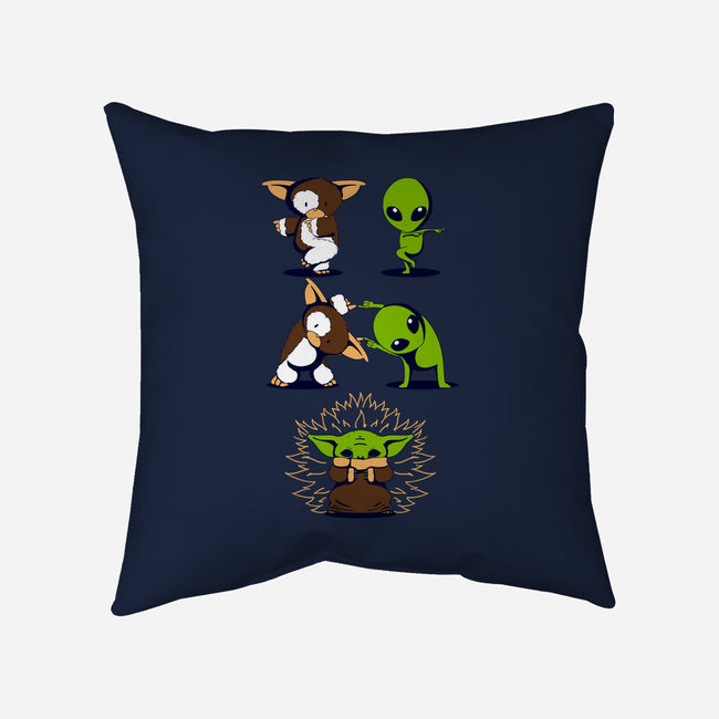 Alien Fusion-None-Non-Removable Cover w Insert-Throw Pillow-sebasebi