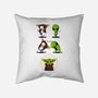 Alien Fusion-None-Non-Removable Cover w Insert-Throw Pillow-sebasebi