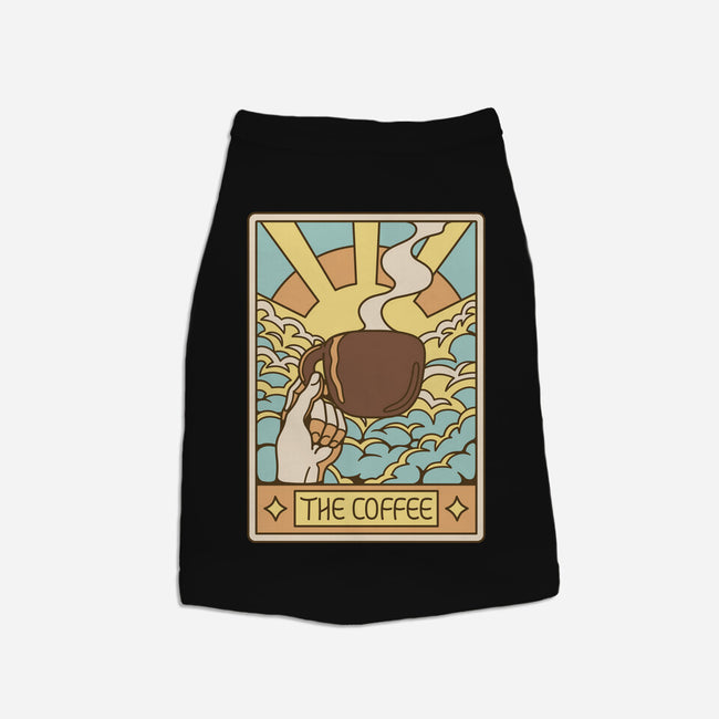 The Coffee Tarot-Dog-Basic-Pet Tank-tobefonseca