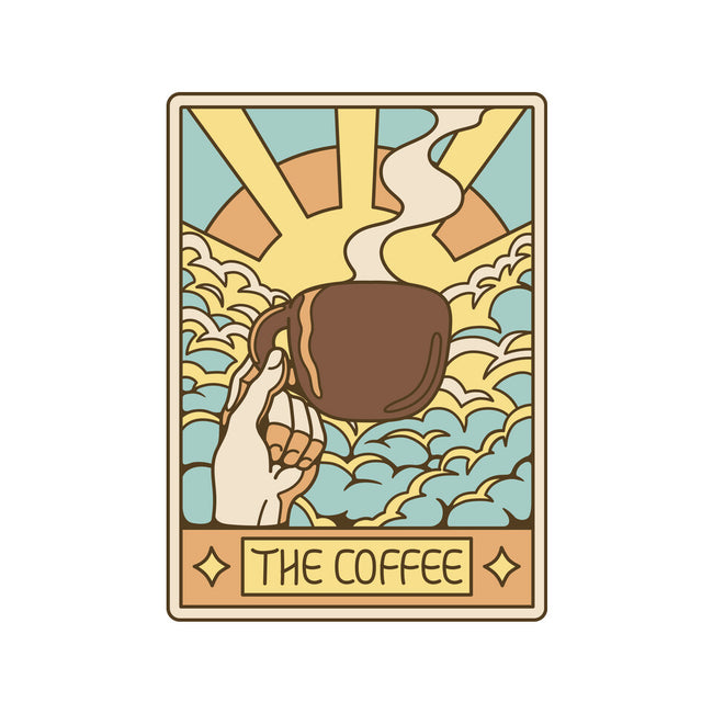 The Coffee Tarot-None-Removable Cover w Insert-Throw Pillow-tobefonseca
