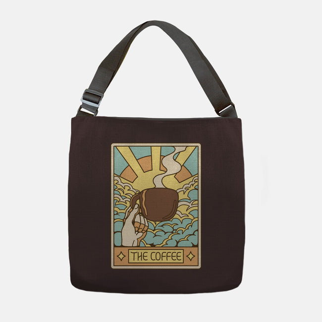 The Coffee Tarot-None-Adjustable Tote-Bag-tobefonseca