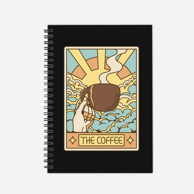 The Coffee Tarot-None-Dot Grid-Notebook-tobefonseca