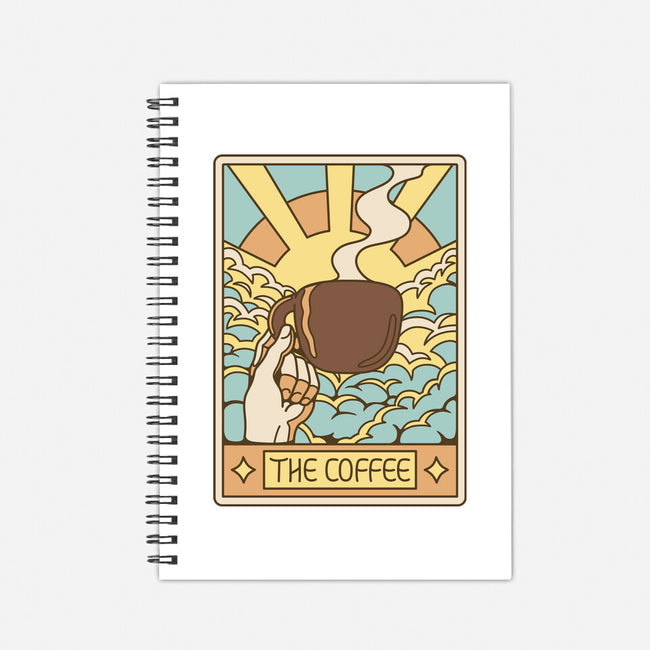 The Coffee Tarot-None-Dot Grid-Notebook-tobefonseca