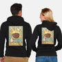 The Coffee Tarot-Unisex-Zip-Up-Sweatshirt-tobefonseca