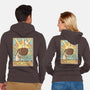 The Coffee Tarot-Unisex-Zip-Up-Sweatshirt-tobefonseca