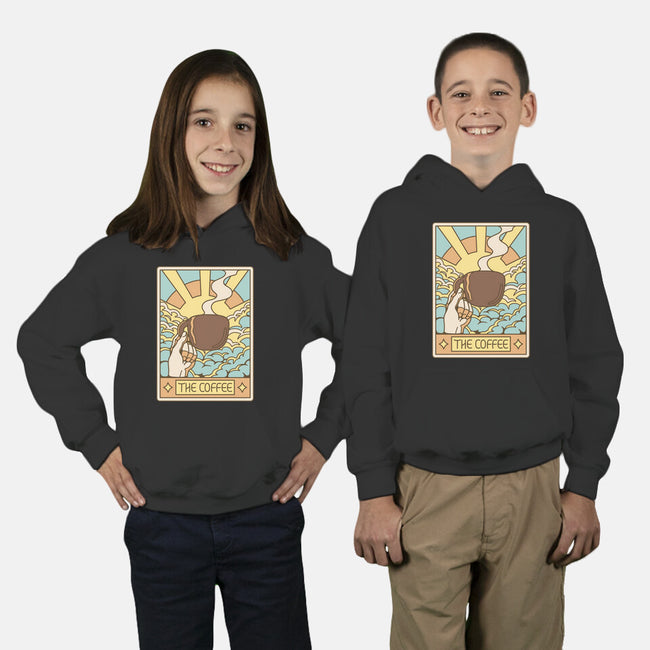 The Coffee Tarot-Youth-Pullover-Sweatshirt-tobefonseca