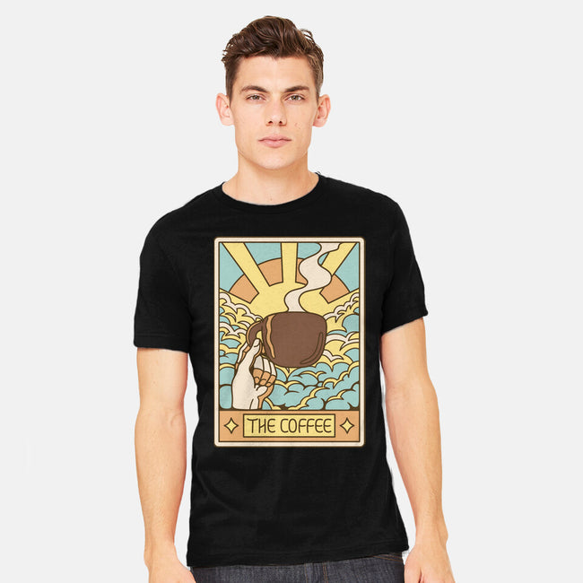 The Coffee Tarot-Mens-Heavyweight-Tee-tobefonseca