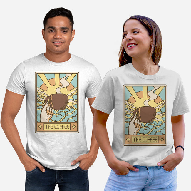 The Coffee Tarot-Unisex-Basic-Tee-tobefonseca