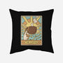 The Coffee Tarot-None-Non-Removable Cover w Insert-Throw Pillow-tobefonseca