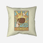 The Coffee Tarot-None-Non-Removable Cover w Insert-Throw Pillow-tobefonseca