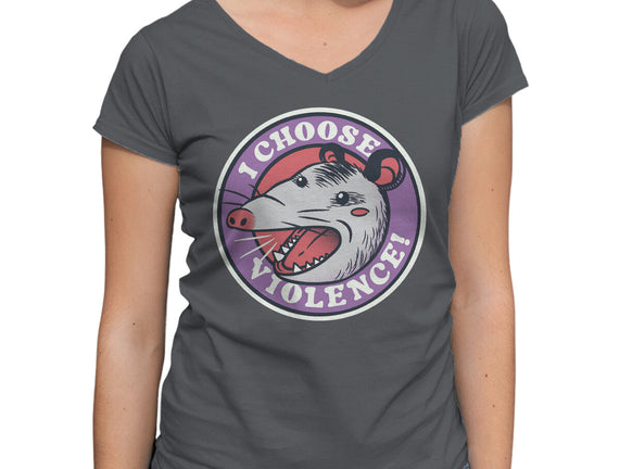 I Choose Violence Opossum