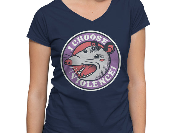 I Choose Violence Opossum