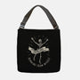 Running From Myself Skeleton-None-Adjustable Tote-Bag-tobefonseca