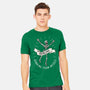 Running From Myself Skeleton-Mens-Heavyweight-Tee-tobefonseca