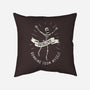 Running From Myself Skeleton-None-Non-Removable Cover w Insert-Throw Pillow-tobefonseca